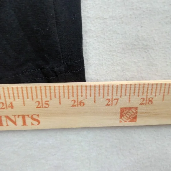 OnTwelfth Womens Short Sleeve Black Sequin Butterfly Top Boho Y2K Tee - 2X - Picture 9 of 11